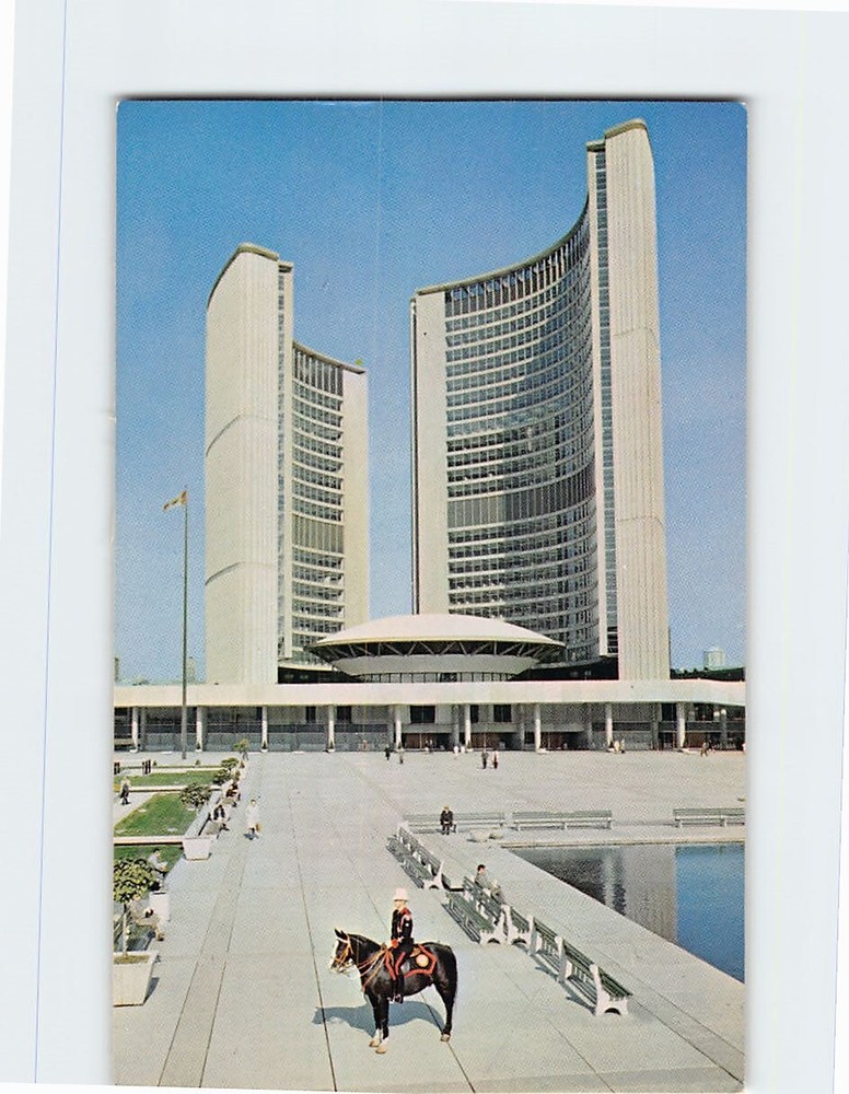 Postcard Toronto City Hall Nathan Phillips Square Toronto Ontario Canada