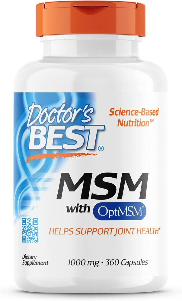 MSM with Optimsm, Joint Support, Immune System, Antioxidant and Protein-Building