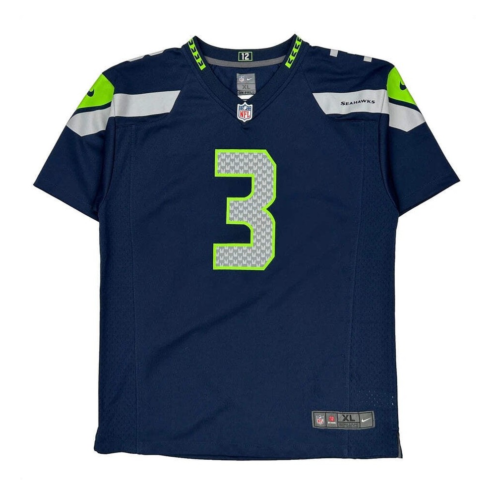 Seahawks Nike Nfl Football Jersey - XL Blue Polyester
