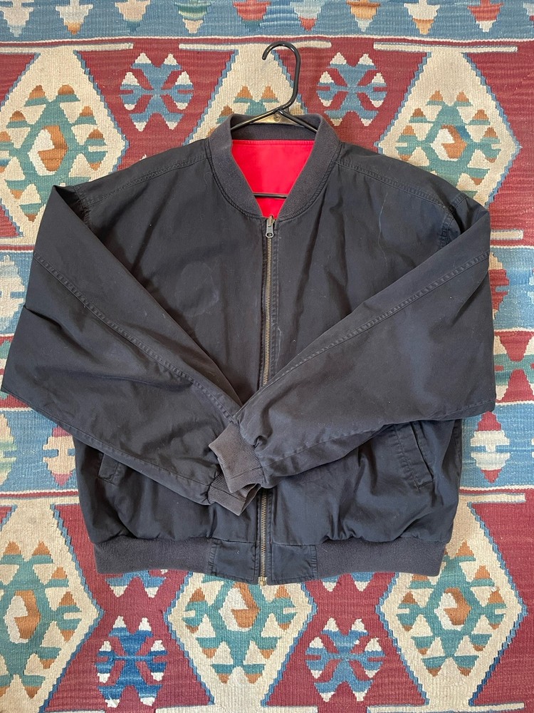 Collectible Marlboro Men's Black Bomber jacket
