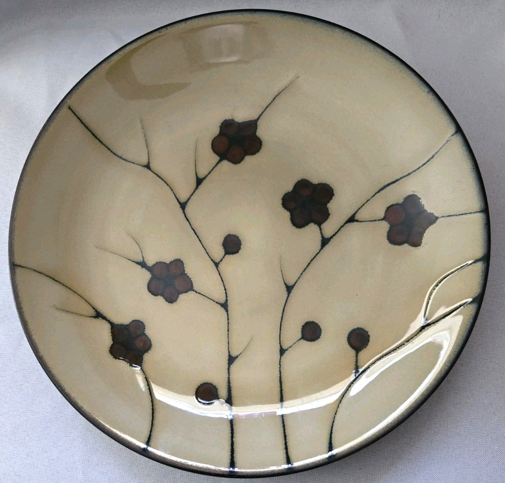 Set Of 2 Home (Target) Desert Floral Stoneware Dinner Plates 11