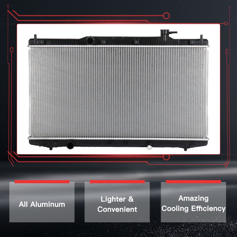 2013-2015 Honda Accord 2015-2020 Acura TLX Aluminum Radiator for 2-Door & 4-Door Models