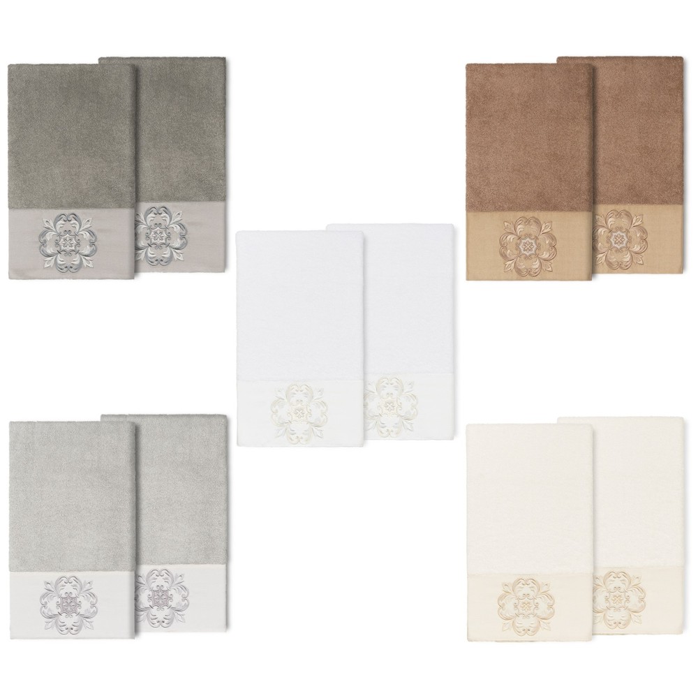 Authentic Turkish Cotton Alyssa 2PC Hotel & Spa Set