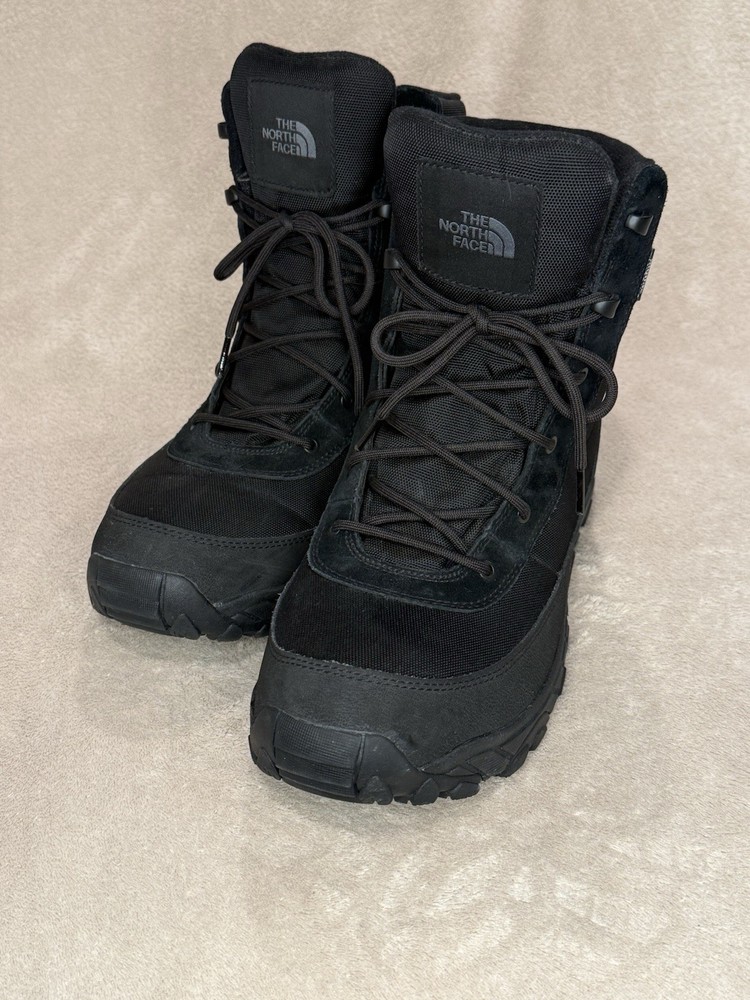 The North Face Chilkat II Nylon DryVent Waterproof Boots Size 10.5 Black