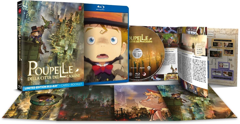 Poupelle Della Città Dei Camini (Blu-ray + 4 Cards + Bookl (Blu-ray) (UK IMPORT)