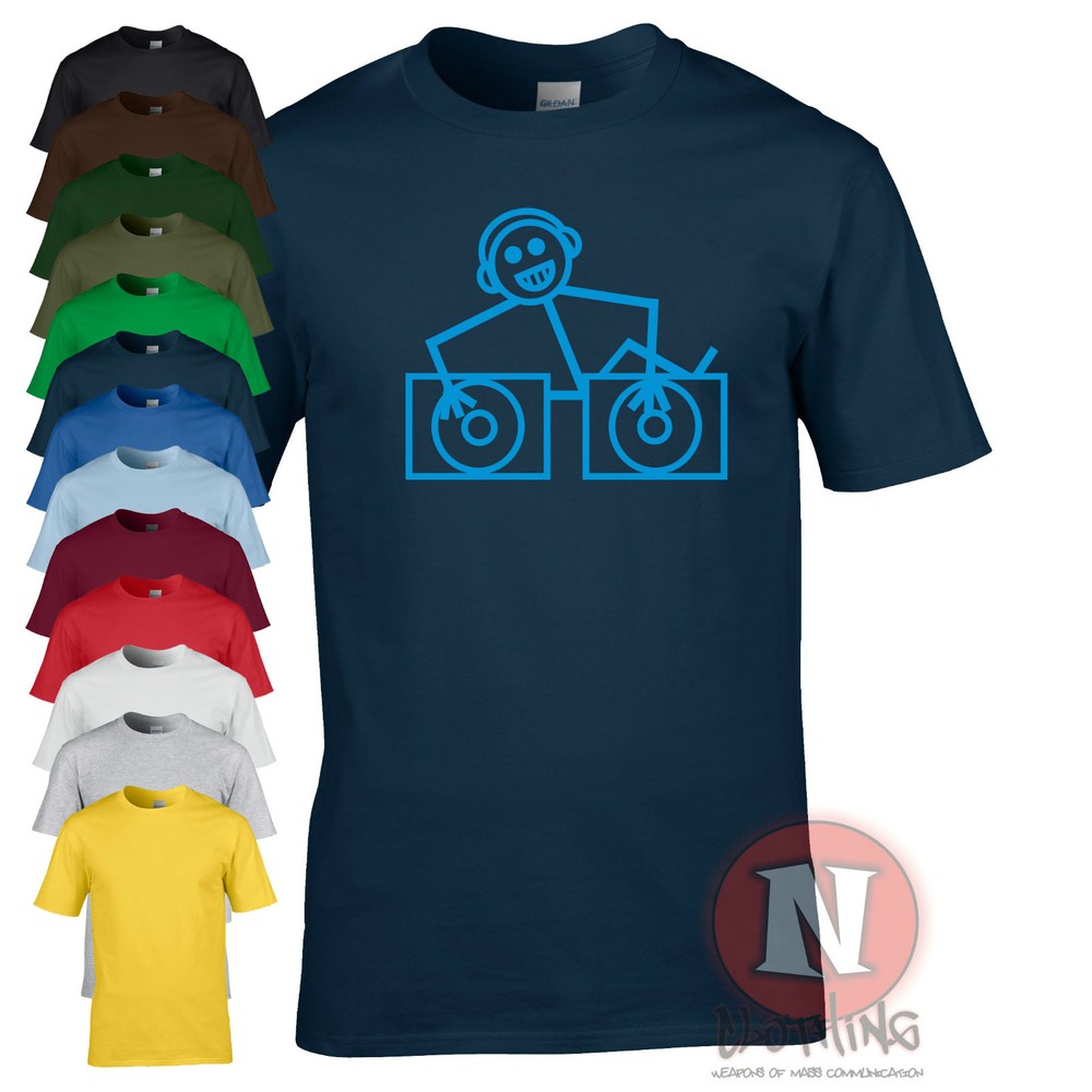 DJ Club T-shirt dance rave music house cool funny retro Hooj choons tunes