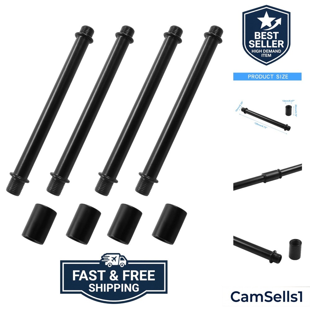 Double End Straight Pipe Lamp Stem Kit 120mm4.72