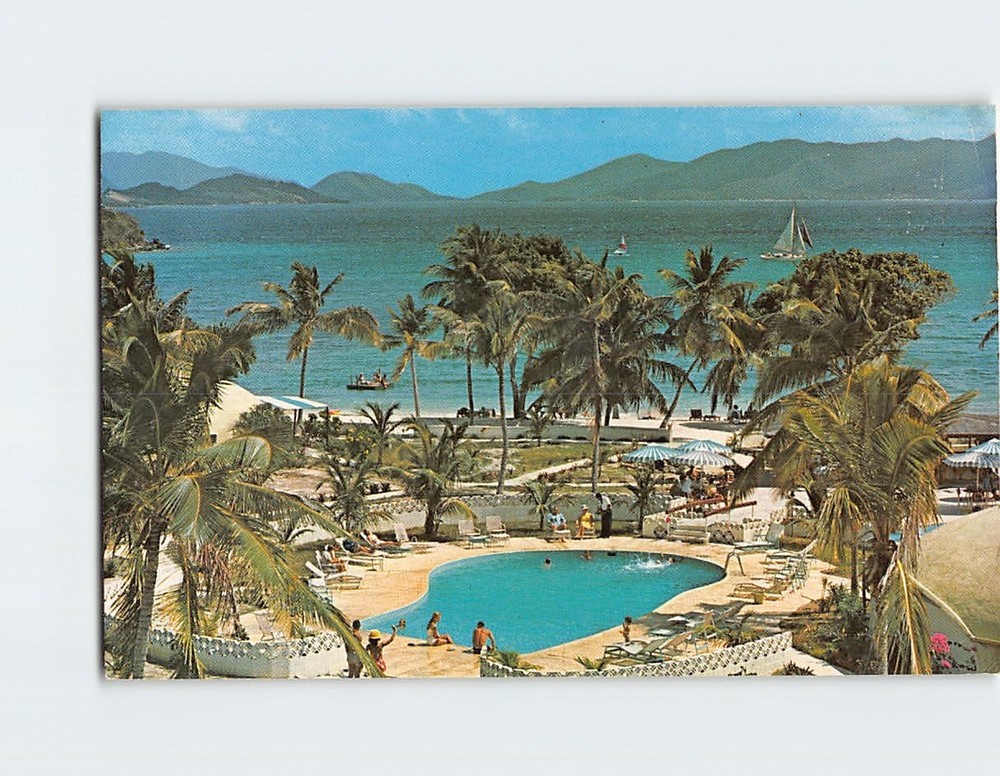 Postcard Pineapple Beach Resort St. Thomas US Virgin Islands