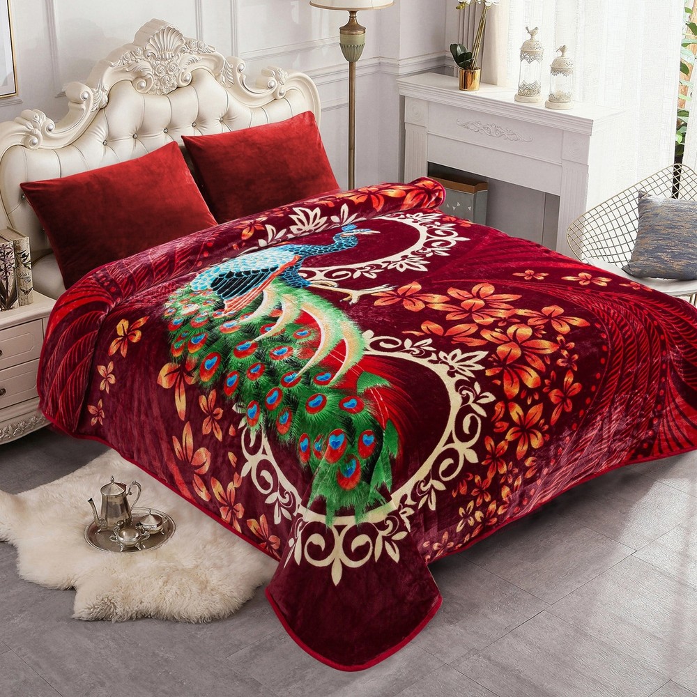 Printed Rachel Plush Blanket 75