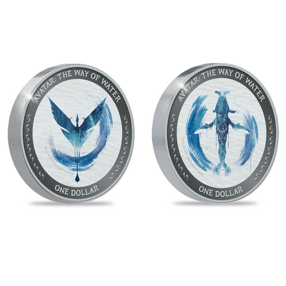 2023 New Zealand Avatar Way of Water Pandoran Fauna 2oz Silver Coin Set
