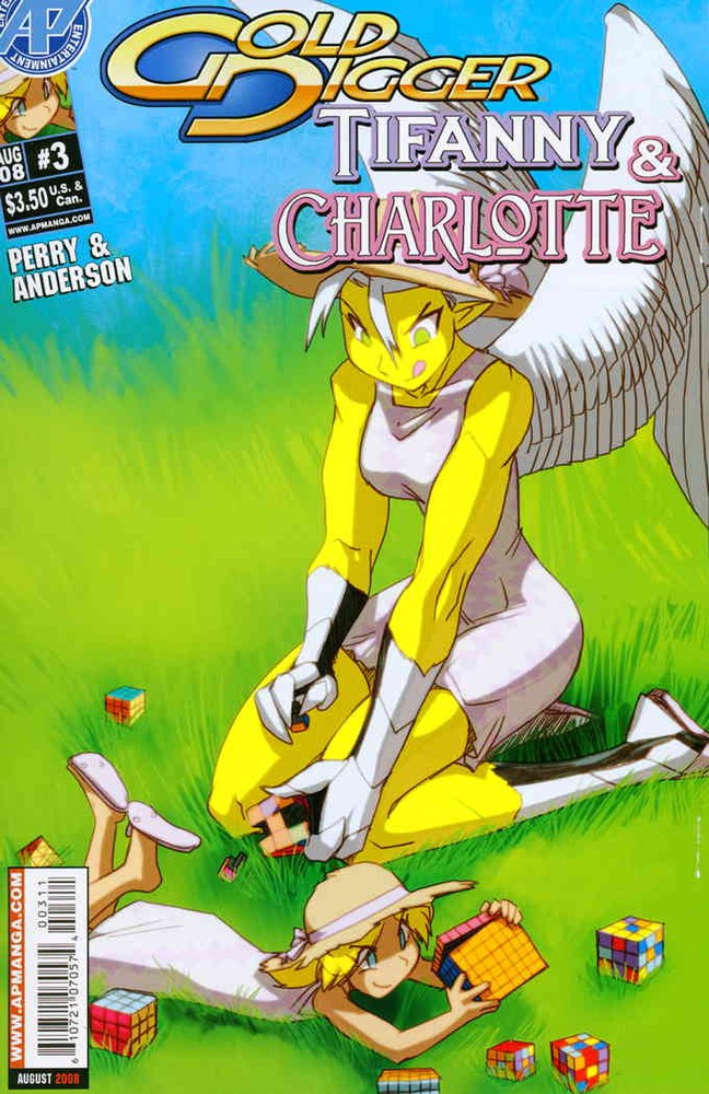 Gold Digger Tiffany and Charlotte #3 VF/NM Antarctic Edition Tiffany Comic