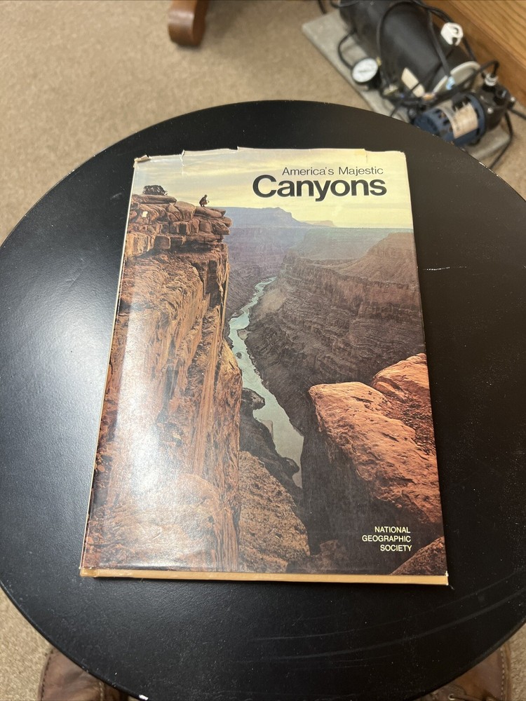 America's Majestic Canyons National Geographic Society Book 1986 HC