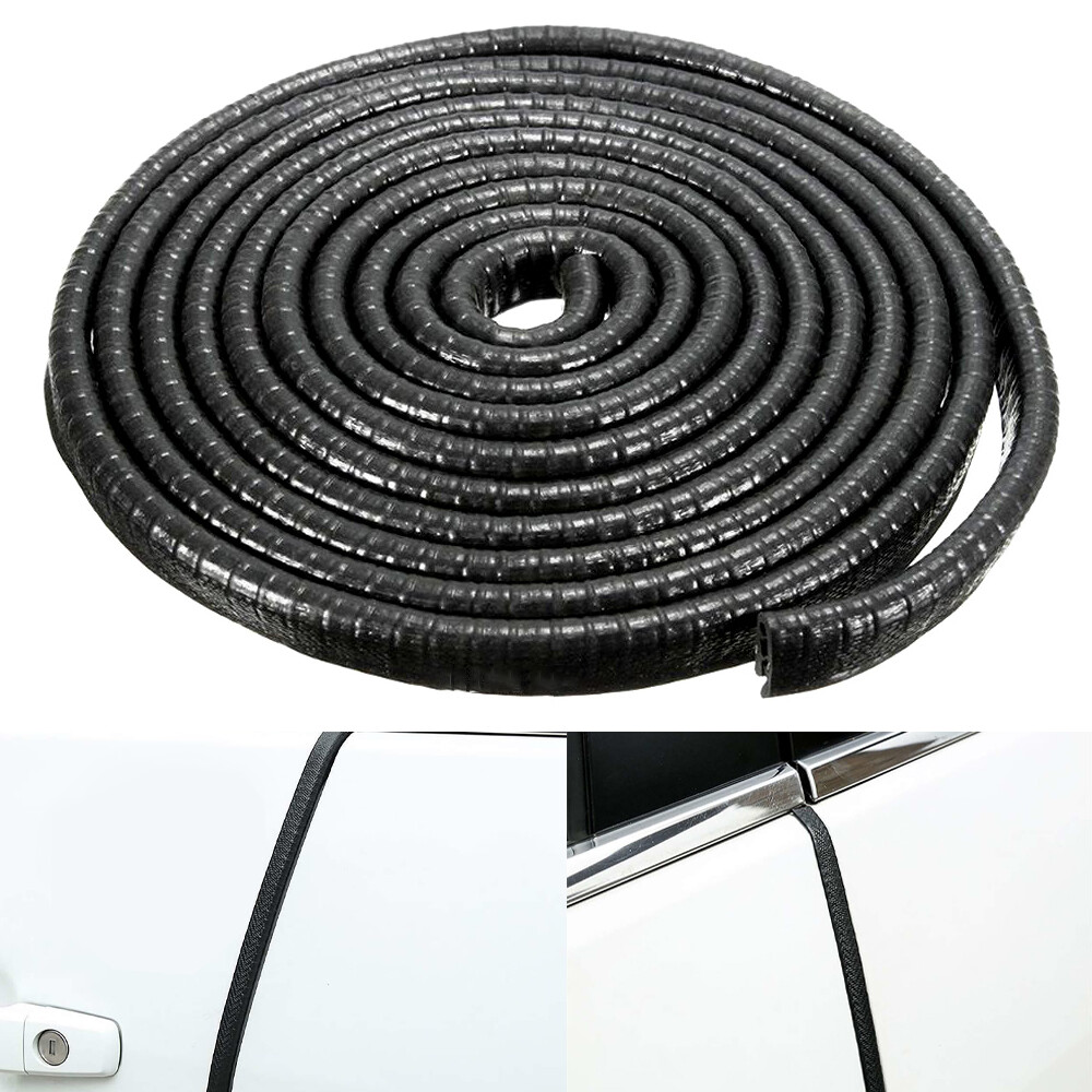 16ft U-Shape Car Door Edge Guard Molding Trim Rubber Edge Strip Seal Protector