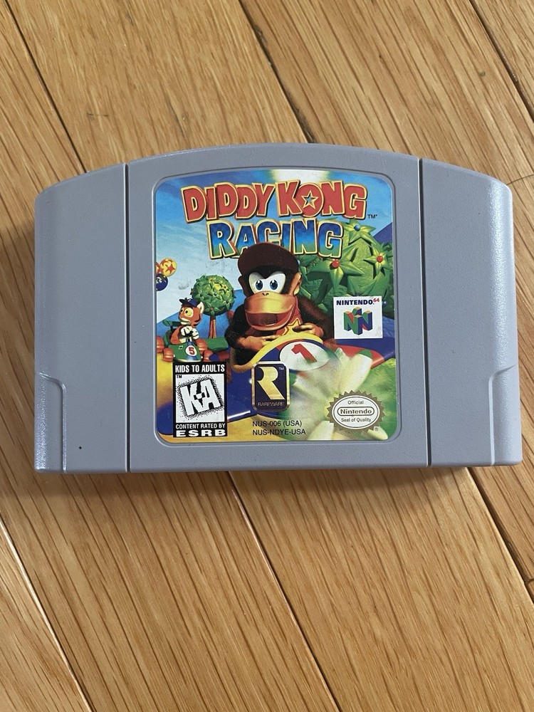 Diddy Kong Racing Nintendo 64 N64 Tested Authentic