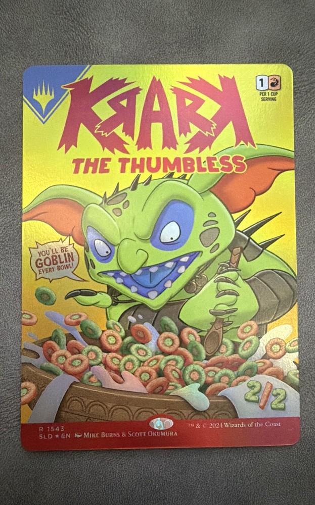 Krark, the Thumbless Secret Lair Drop Foil