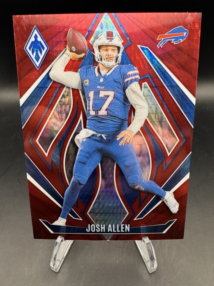 2024 Panini Phoenix - Josh Allen Red Hyper Prizm /140 #86 Bills