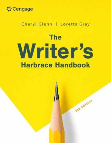 The Writer’s Harbrace Handbook - Paperback, by Glenn Cheryl; Gray - Acceptable