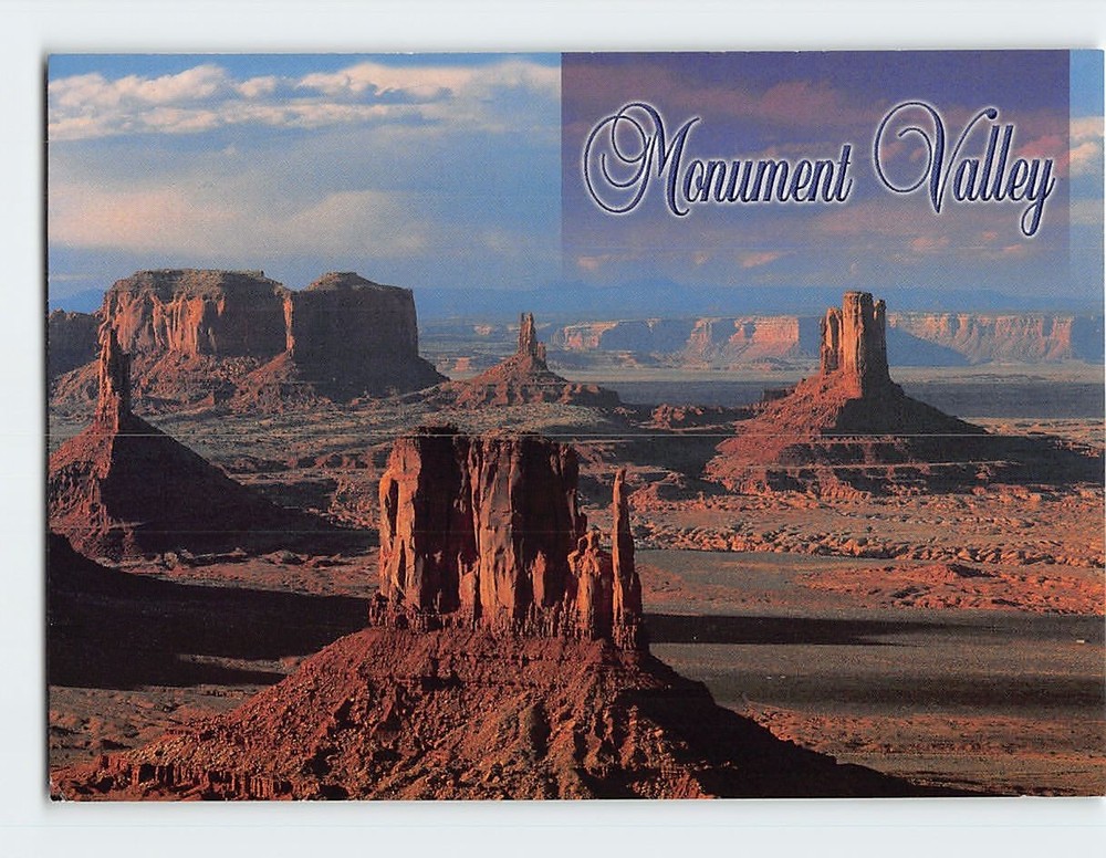 Postcard Monument Valley Arizona-Utah USA