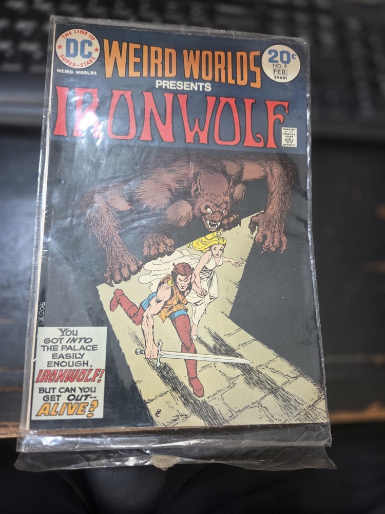 Comic  Weird Worlds with Ironwolf #9, Very Fine Condition!