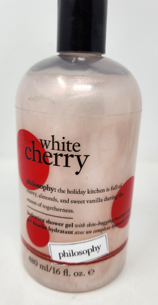 Philosophy White Cherry Hydrating Shower Gel 16 fl oz  NEW