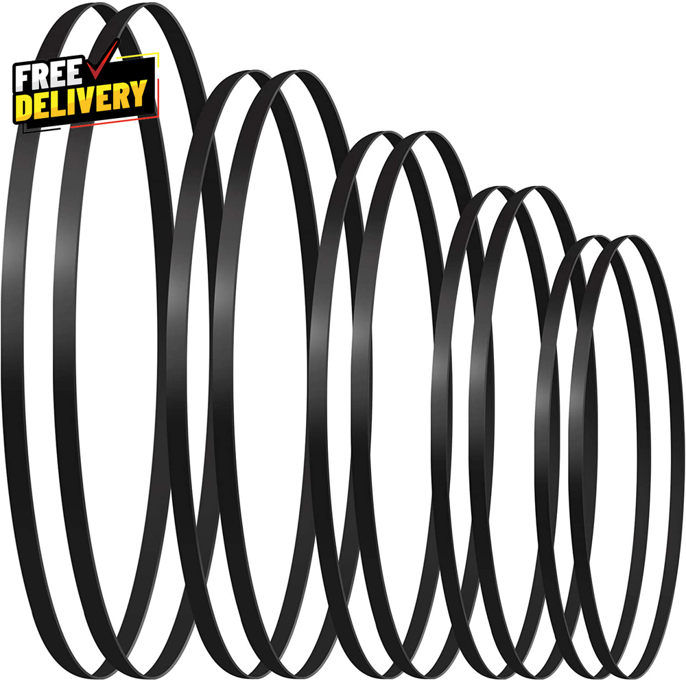 10 Pieces Turntable Belt Different Specifications Machine Recorder Rubber Belt