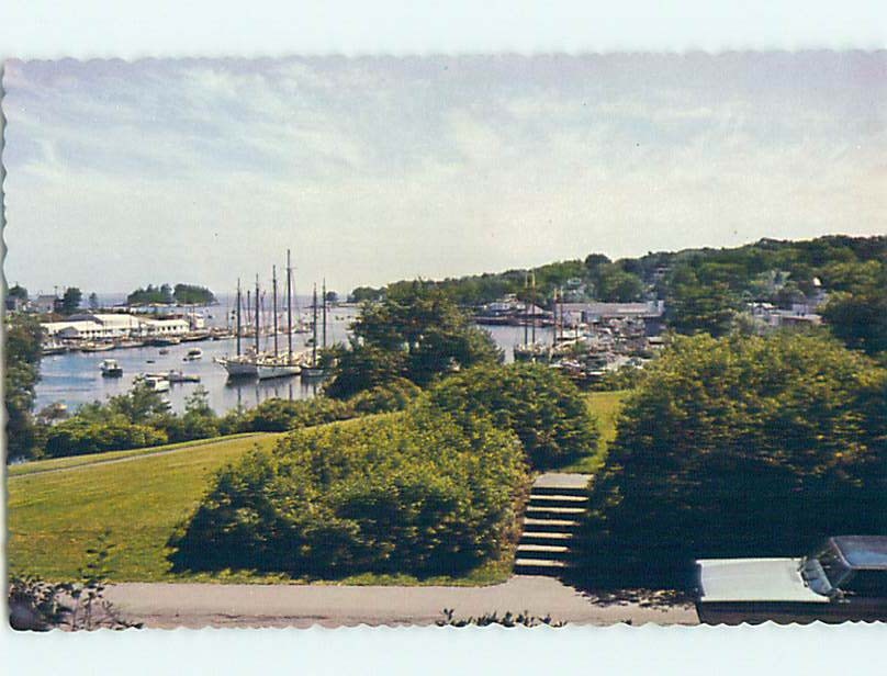 Pre-1980 HARBOR SCENE Camden Harbor Maine ME : make an offer hp7093@