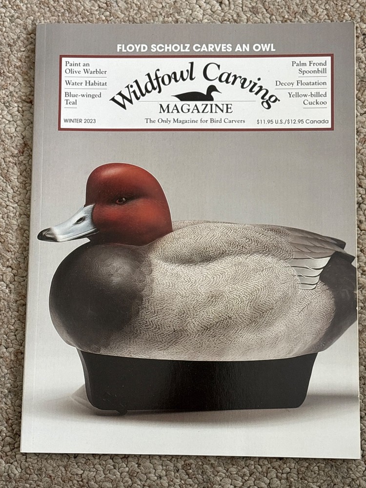 Wildfowl Carving Magazine - Winter 2023 excellent