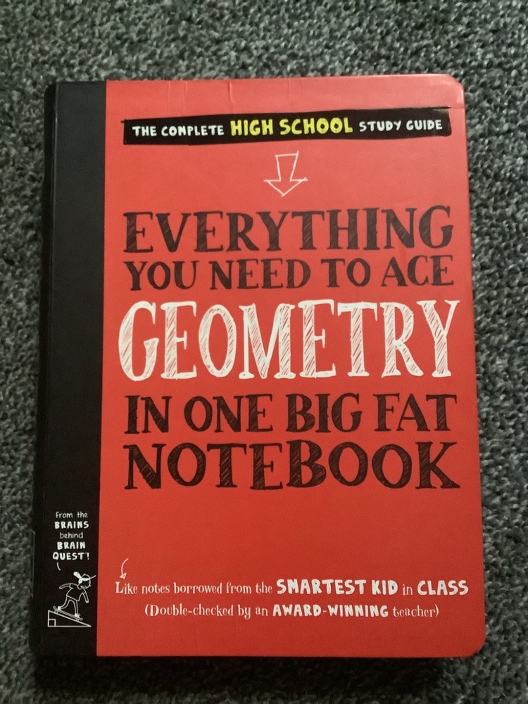 Everything You Need to Ace Geometry in One Big Fat Notebook by Christy...
