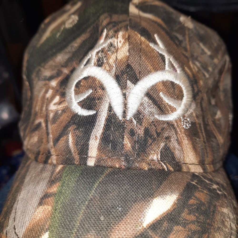 Realtree by Outdoor Men's Adjustable Cap Full Camo Hunting Hat - OSFM