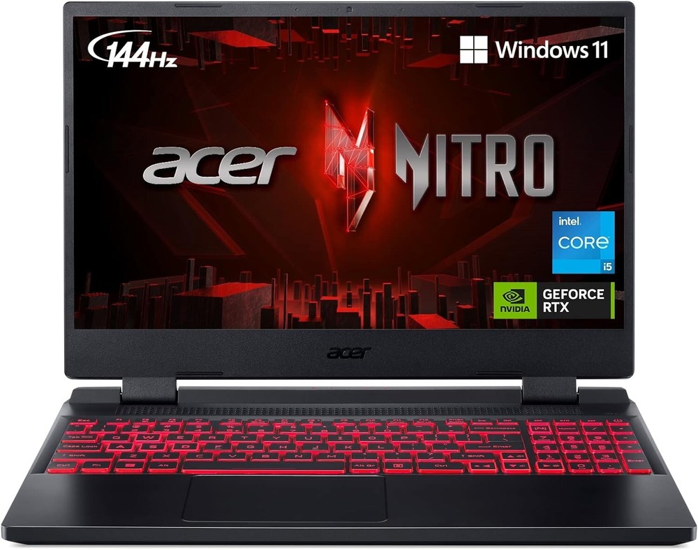 Acer Nitro 5 AN515-58 Gaming Laptop with Intel Core i5-12500H and NVIDIA RTX 3050-image