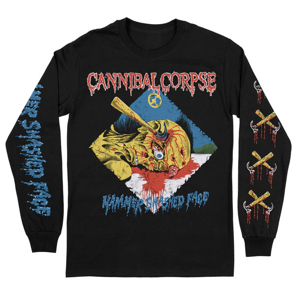 Cannibal Corpse Hammer Smashed Face Longsleeve S-5XL