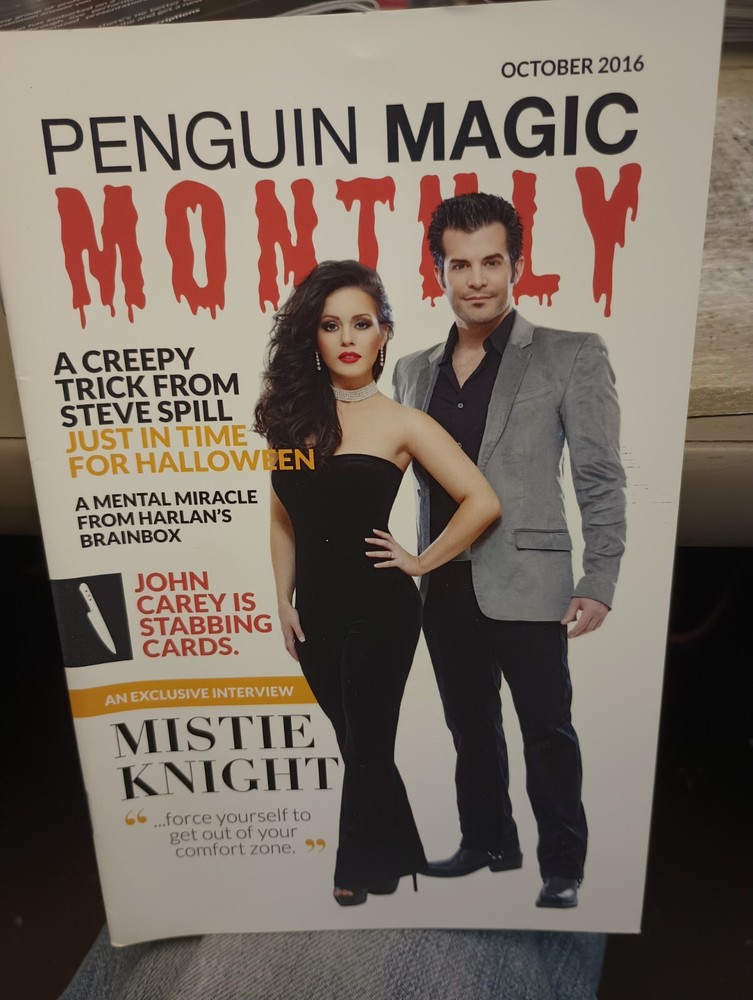 Penguin Magic Monthly Magazine Mistie Knight Issue 2016