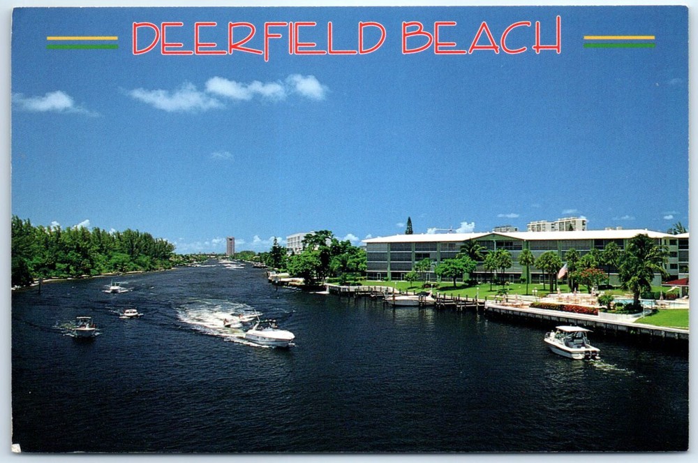 Postcard - Deerfield Beach, Florida
