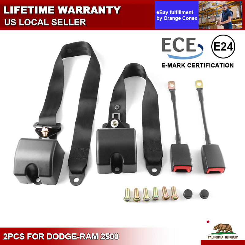 3 Point Safety Adjustable Seat Belt Strap Car Vehicle Belt for Dodge-Ram 2500