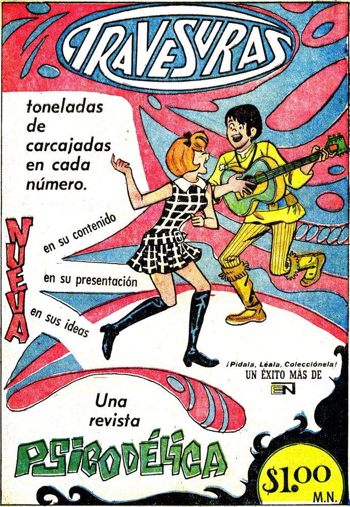 Travesuras COmic Book Decor Poster. Fine Graphic Art. Wall Interior Design 2512