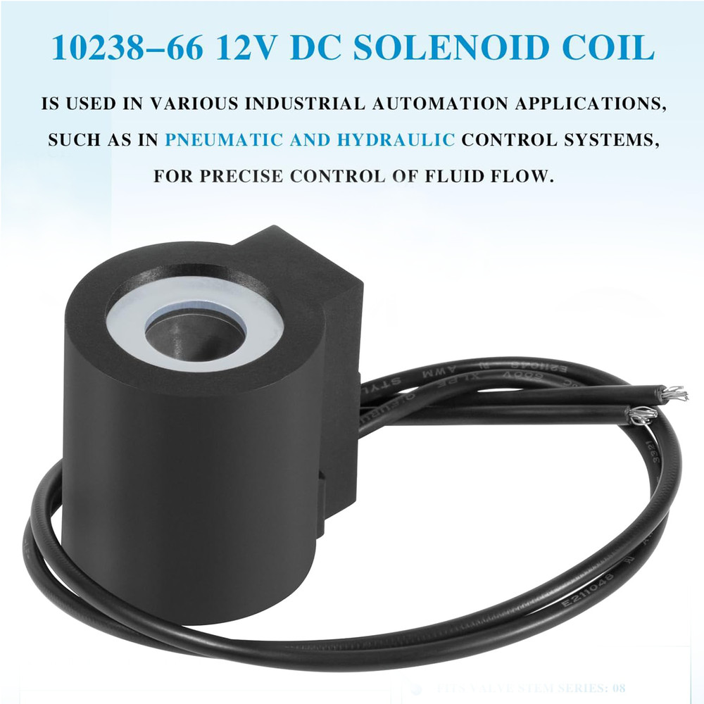 10238-66 Solenoid Coil 12VDC 16W Hydraulic Power Unit Lift Dump For Series 08