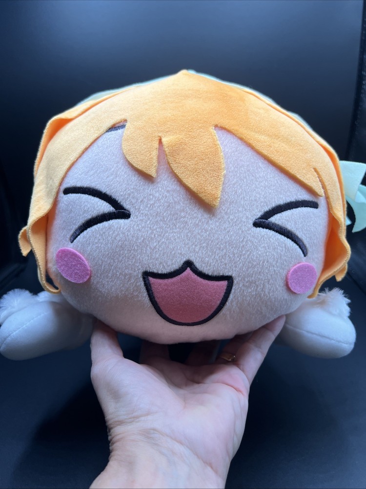 Love Live School Idol Nesoberi Rin Hoshizora Stuffed Plush Sega