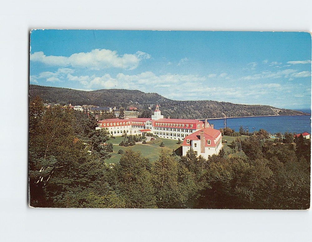 Postcard Hotel Tadoussac Quebec Canada