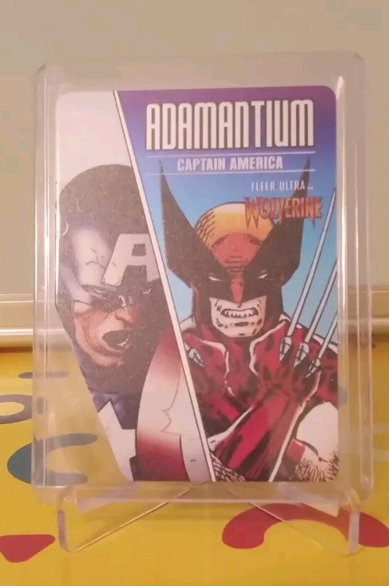 2024 Fleer Ultra Wolverine - Captain America - Adamantium AD-15