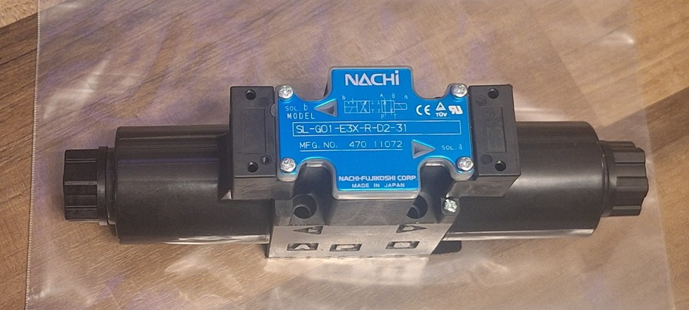 *NEW* NACHI SL-G01-E3X-R-D2-31 - Solenoid Valve - USA location