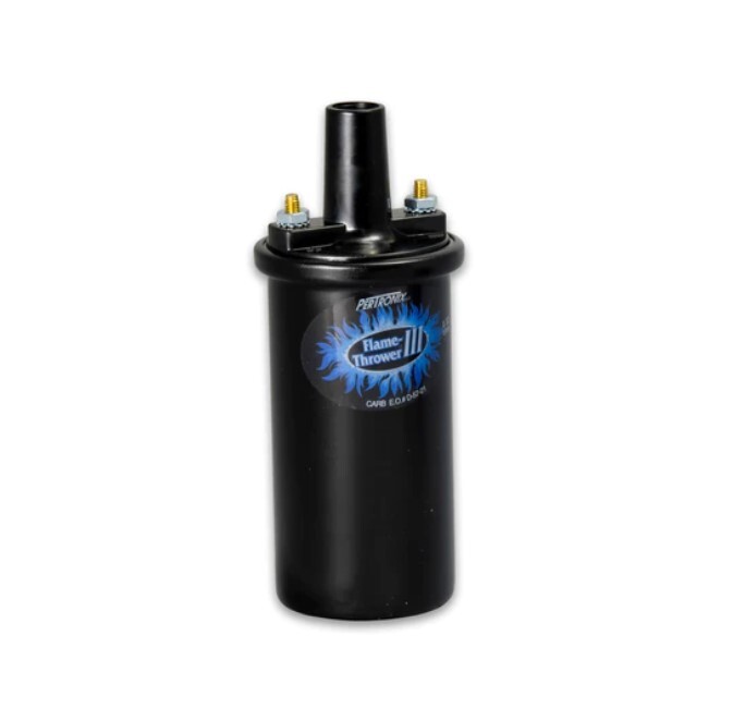 Pertronix 44011 Ignition Coil Flame-Thrower III 45K V Canister 0.32 ohm Black