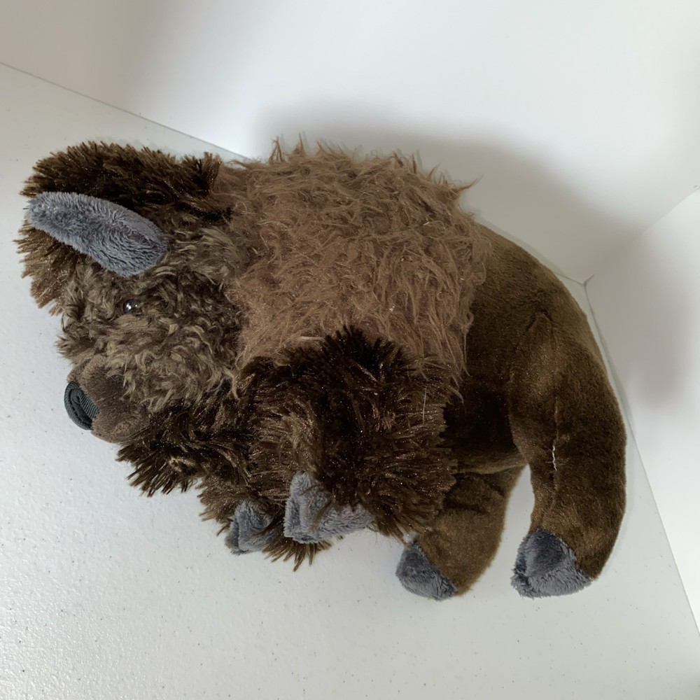 Wild Republic Buffalo Bison Realistic Stuffed Animal Plush Toy