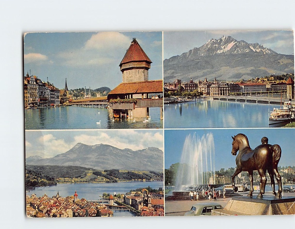 Postcard Lucerne Switzerland