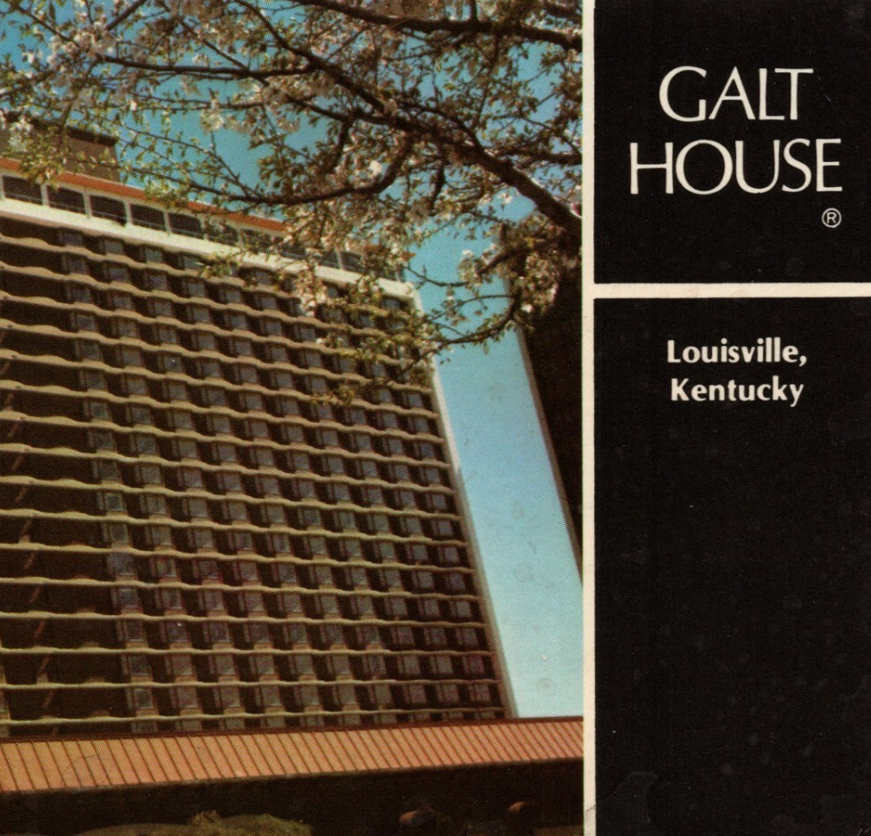 1972 Galt House Hotel, Louisville, Jefferson County, KY Vintage Postcard UNP
