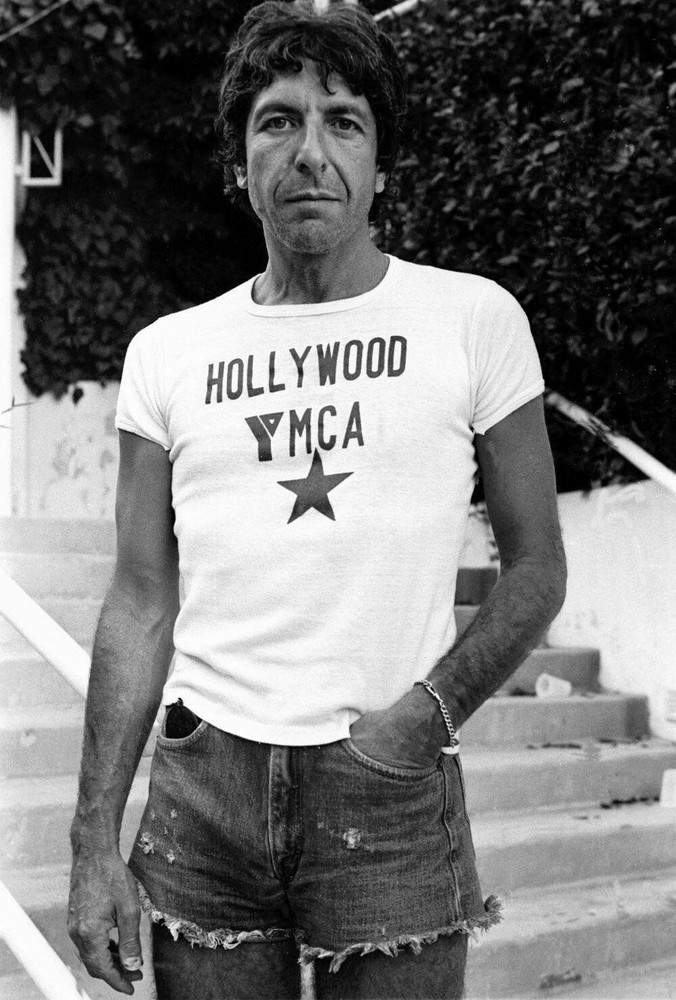 Leonard Cohen Hollywood YMCA Movie Cult Film Unisex T-Shirt