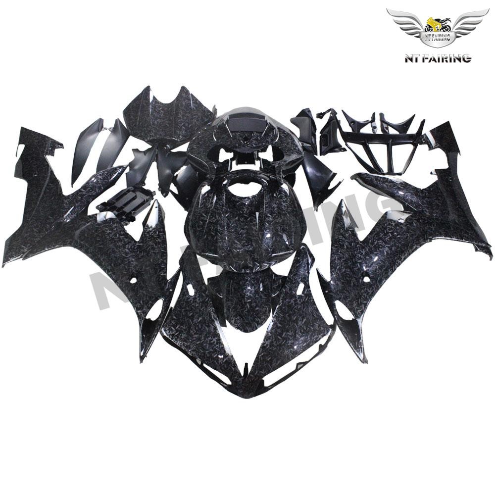 NTUD Forged Carbon Fiber Paint Fairing Bodywork Fit for 2004-2006 YAMAHA YZF R1