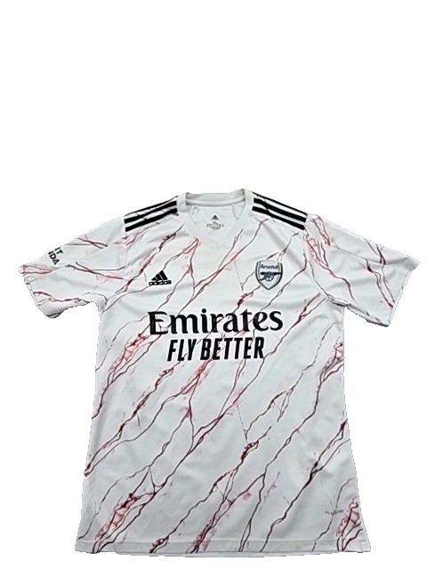 Adidas Men's Arsenal Away Jersey White XL 2023-24 AEROREADY