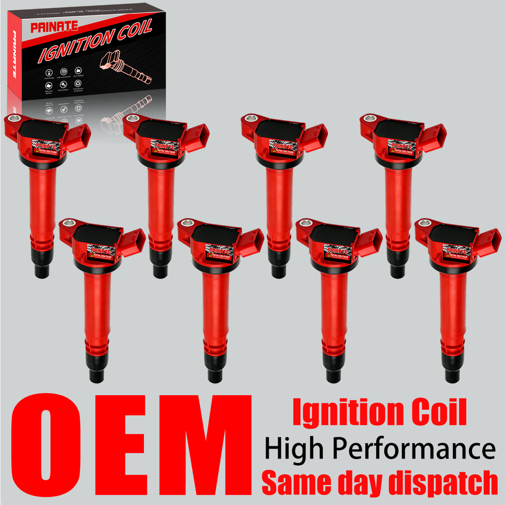 8X OEM High Performance Ignition Coil For Toyota Tundra Lexus GX460 LS460 UF507