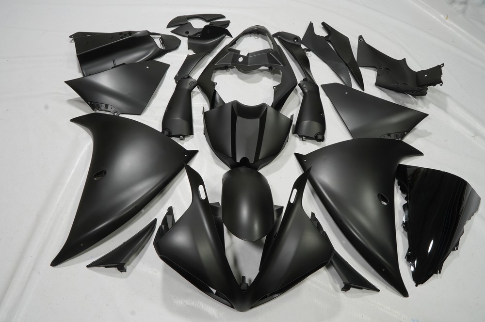 Matte Black Fairing Kit ABS Injection Bodywork For Yamaha YZF R1 2009 2010 2011