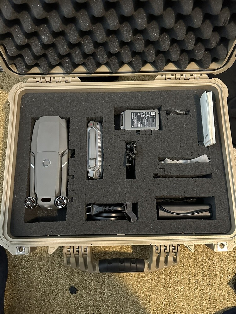 DJI Mavic 2 Pro 1080p Obstacle Sense Drone with Fly More Kit W Pelican 1520 Case